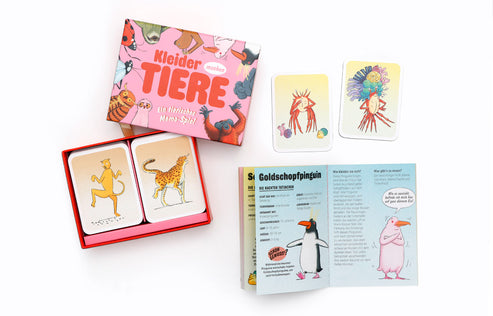 Kleider machen Tiere - ein tierisches Memo-Spiel