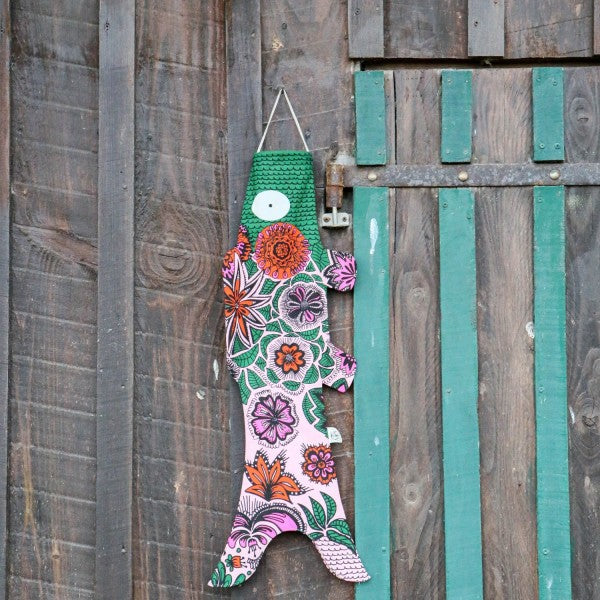 Koinobori Windhose Klein - Pink Blossom