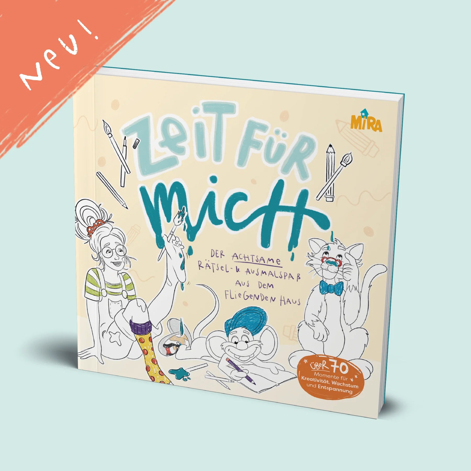 Zeit für mich - Mira Malbuch