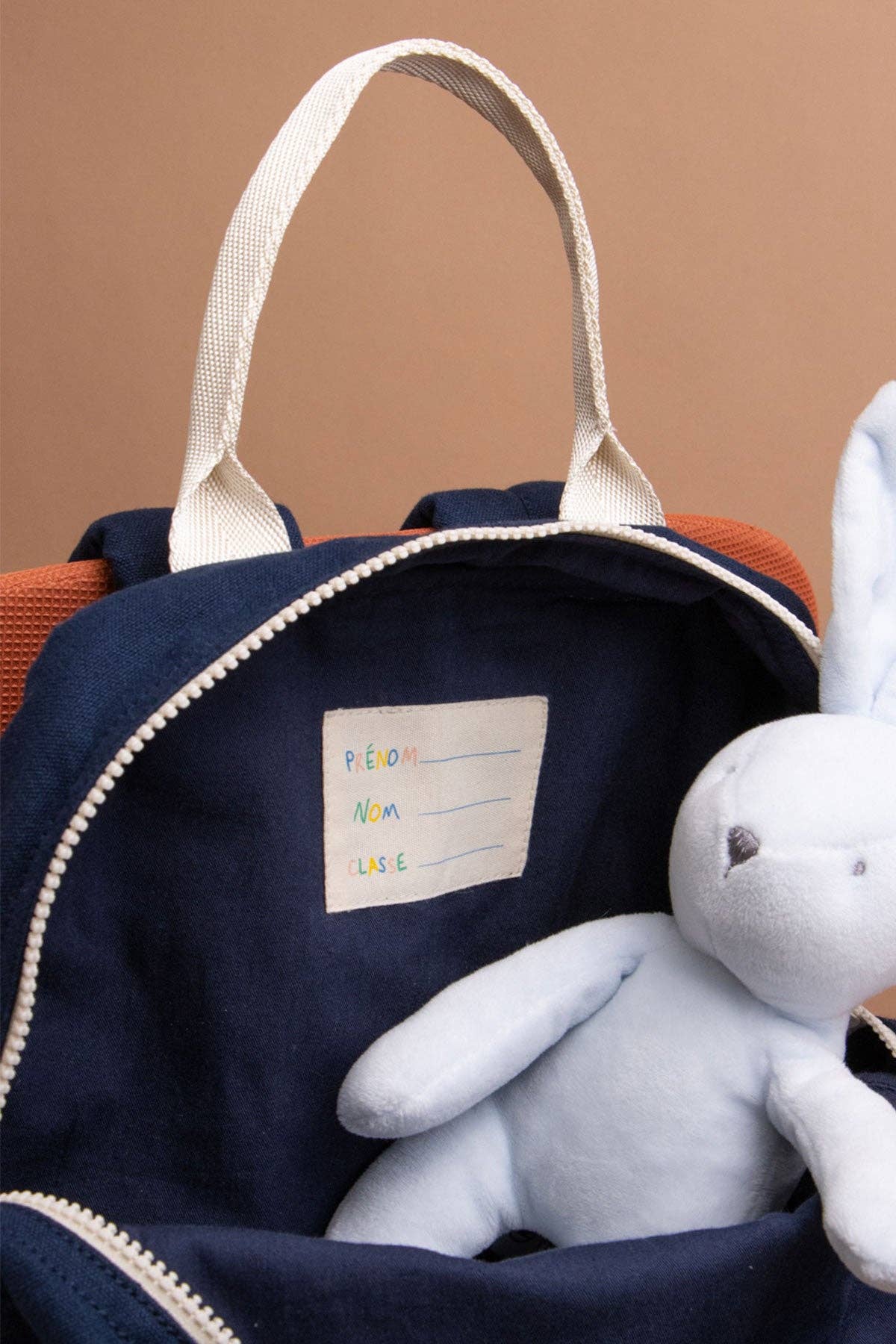 Arthur Rucksack Tricolor Terrakotta