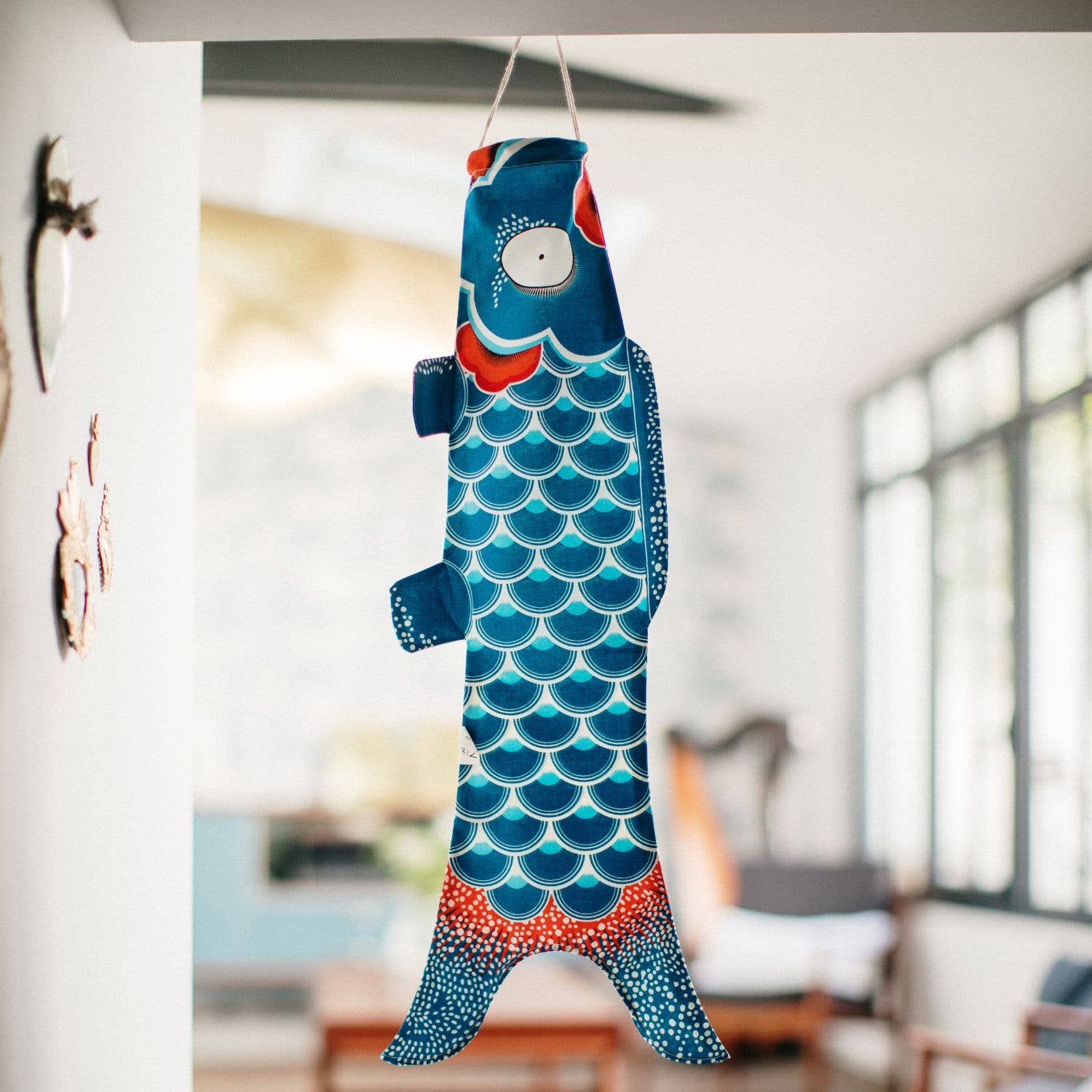 Koinobori Windhose Klein - Ocean Blue