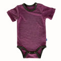 Kurzarmbody Merinowolle & Seide (bio/GOTS)
