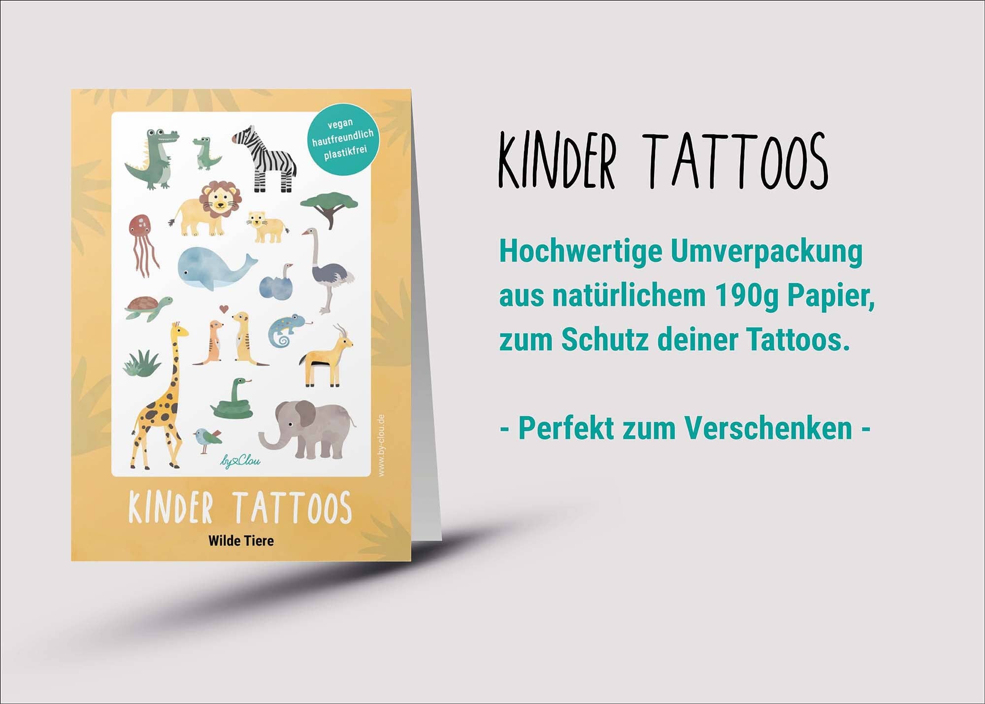 Tattoos "Wilde Tiere"