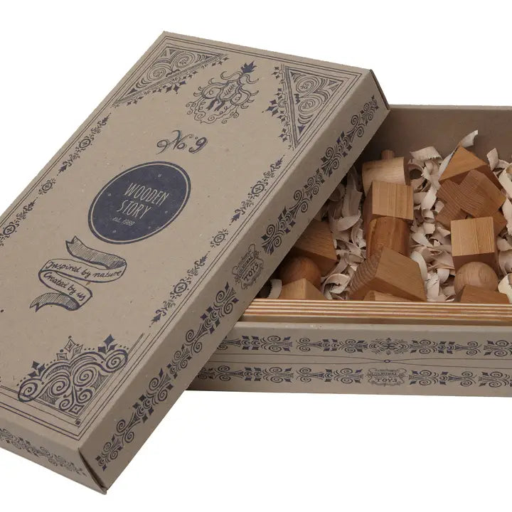 Montessori Steckspielzeug Natur