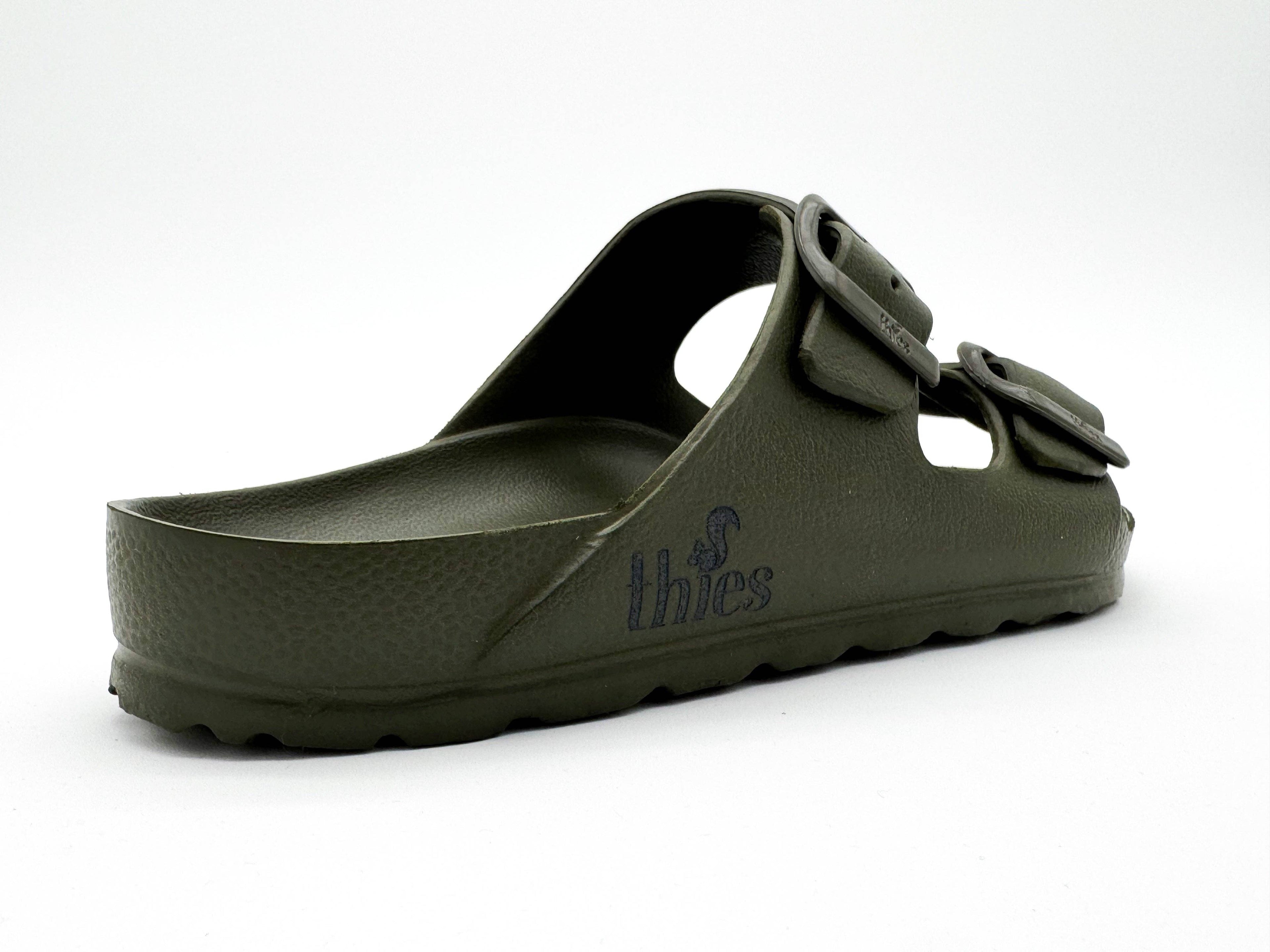 Thies 1856 ® Ecofoam Sandalen Vegan Olive