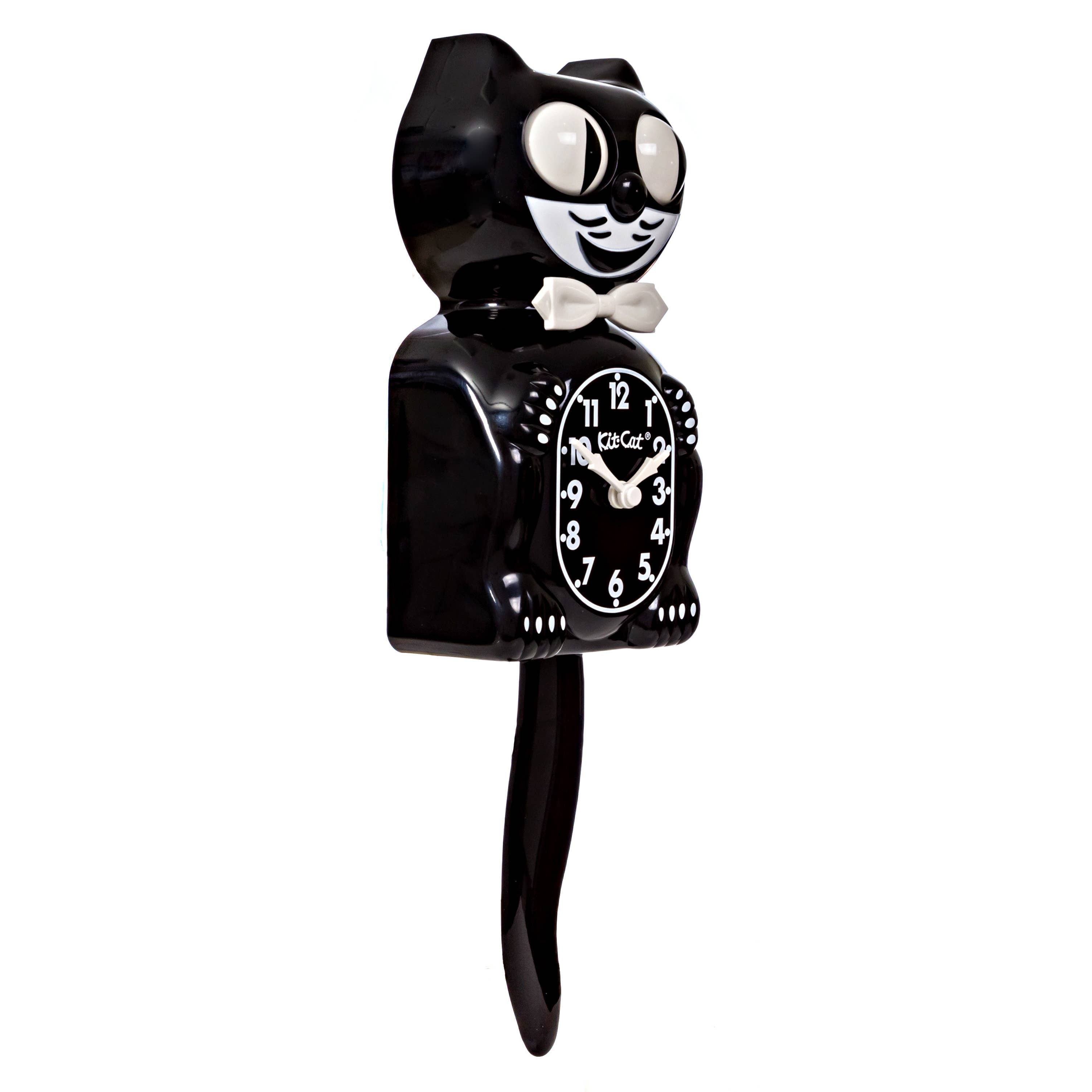 Klassische schwarze Kit Cat Klock