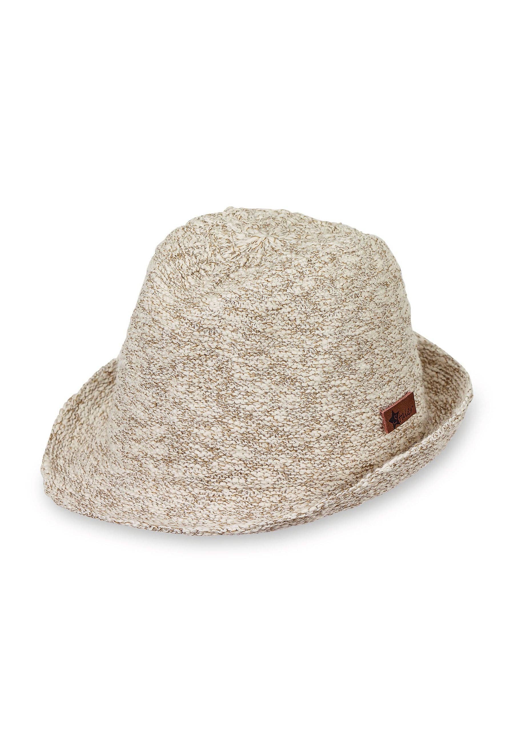Strohhut Flieder