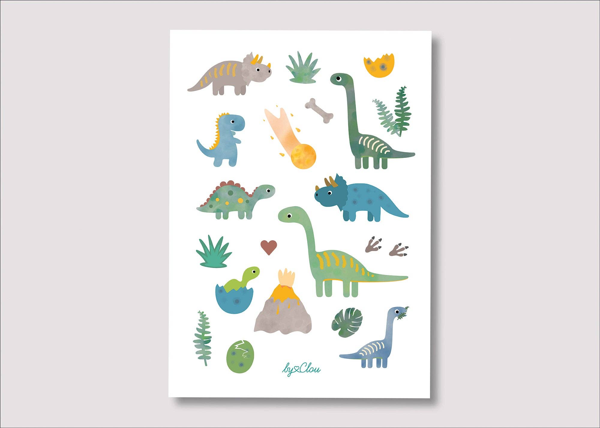 Tattoos "Dinosaurier"