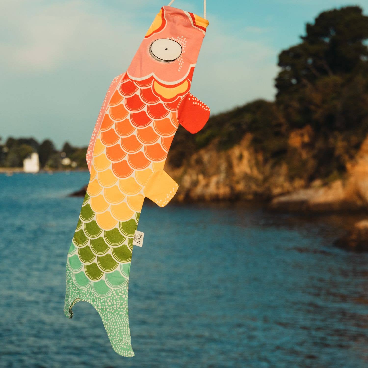 Koinobori Windhose Klein - Regenbogen