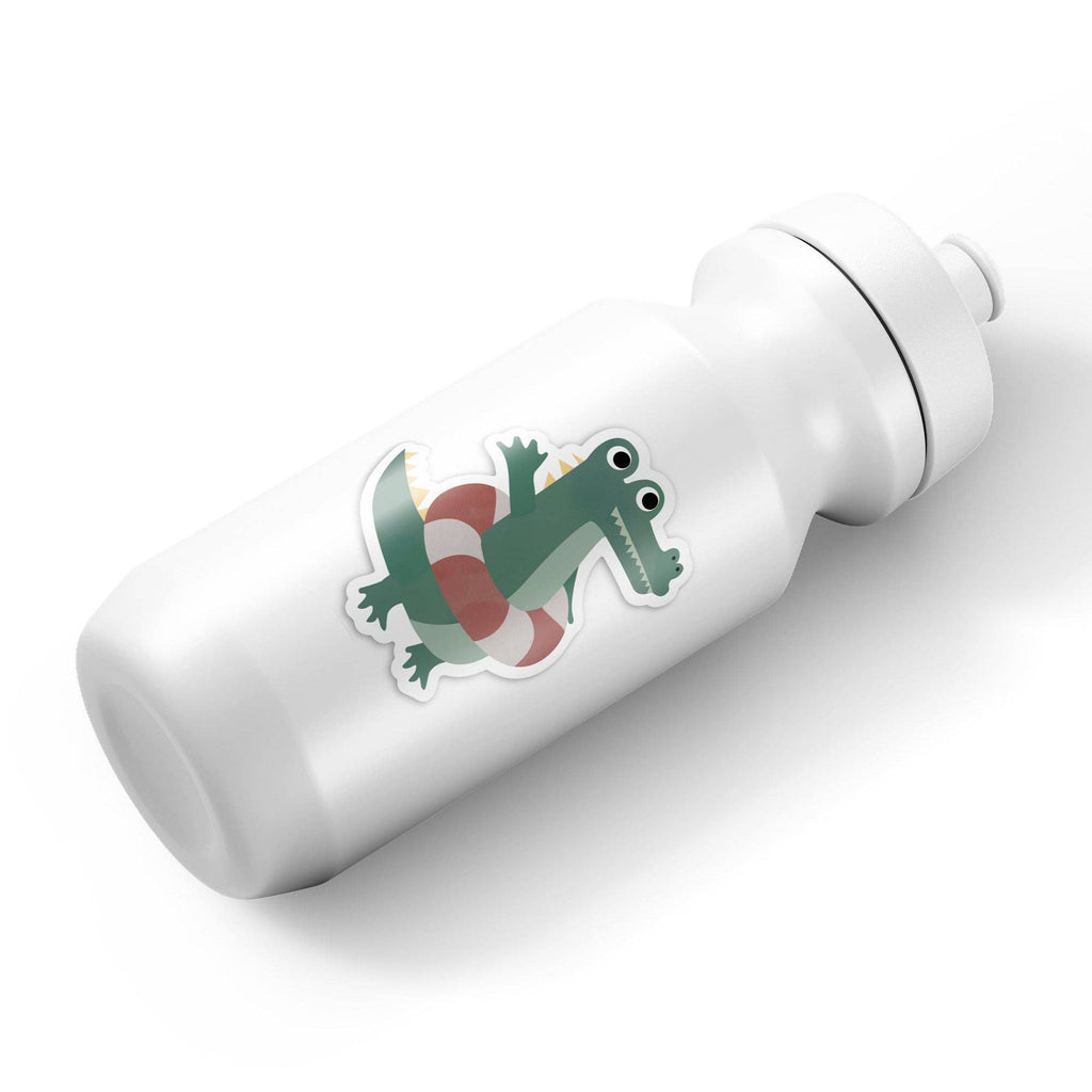 Sticker "Krokodil" - wasser- und spülmaschinenfest