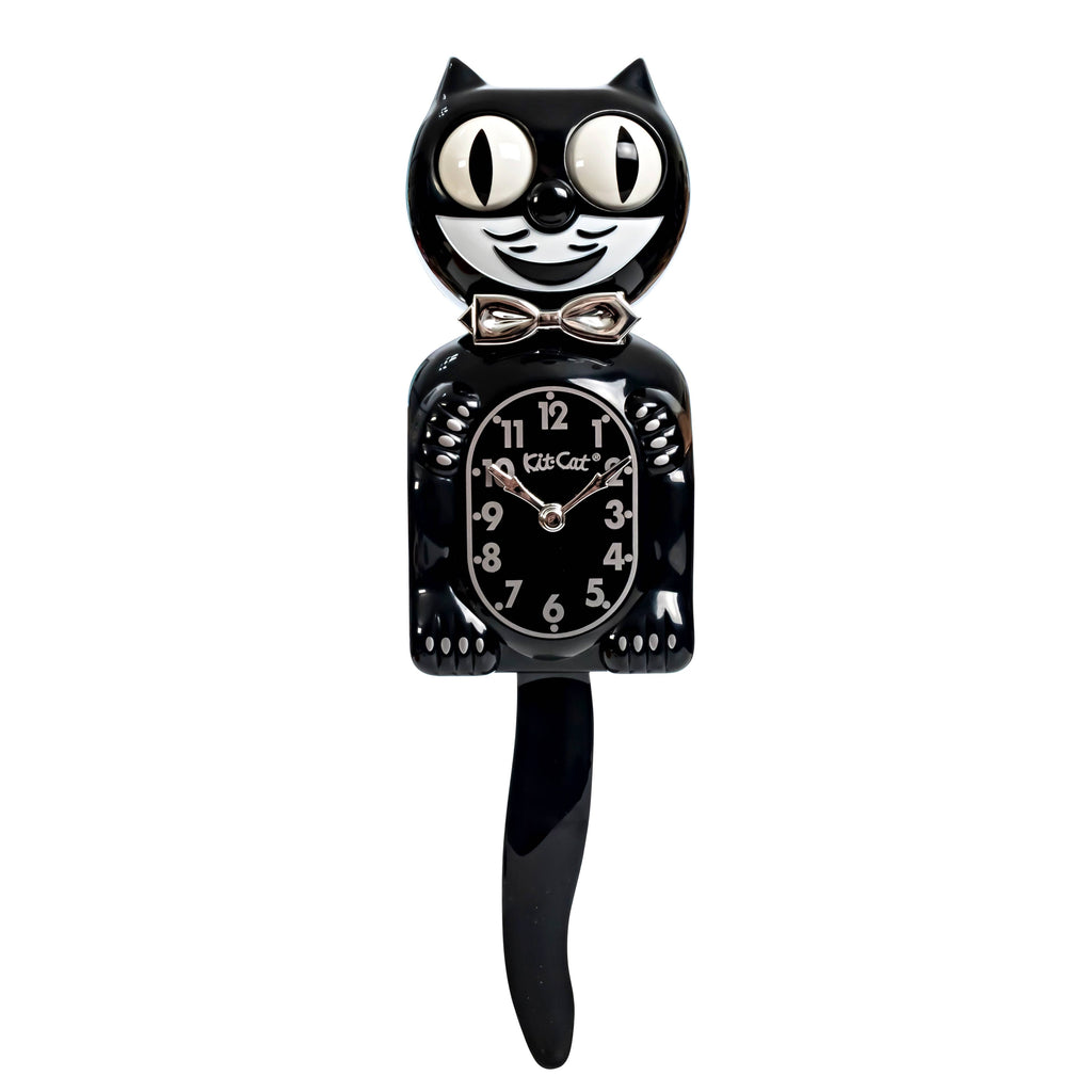 Kit-Cat Klock Retro Edition in Schwarz