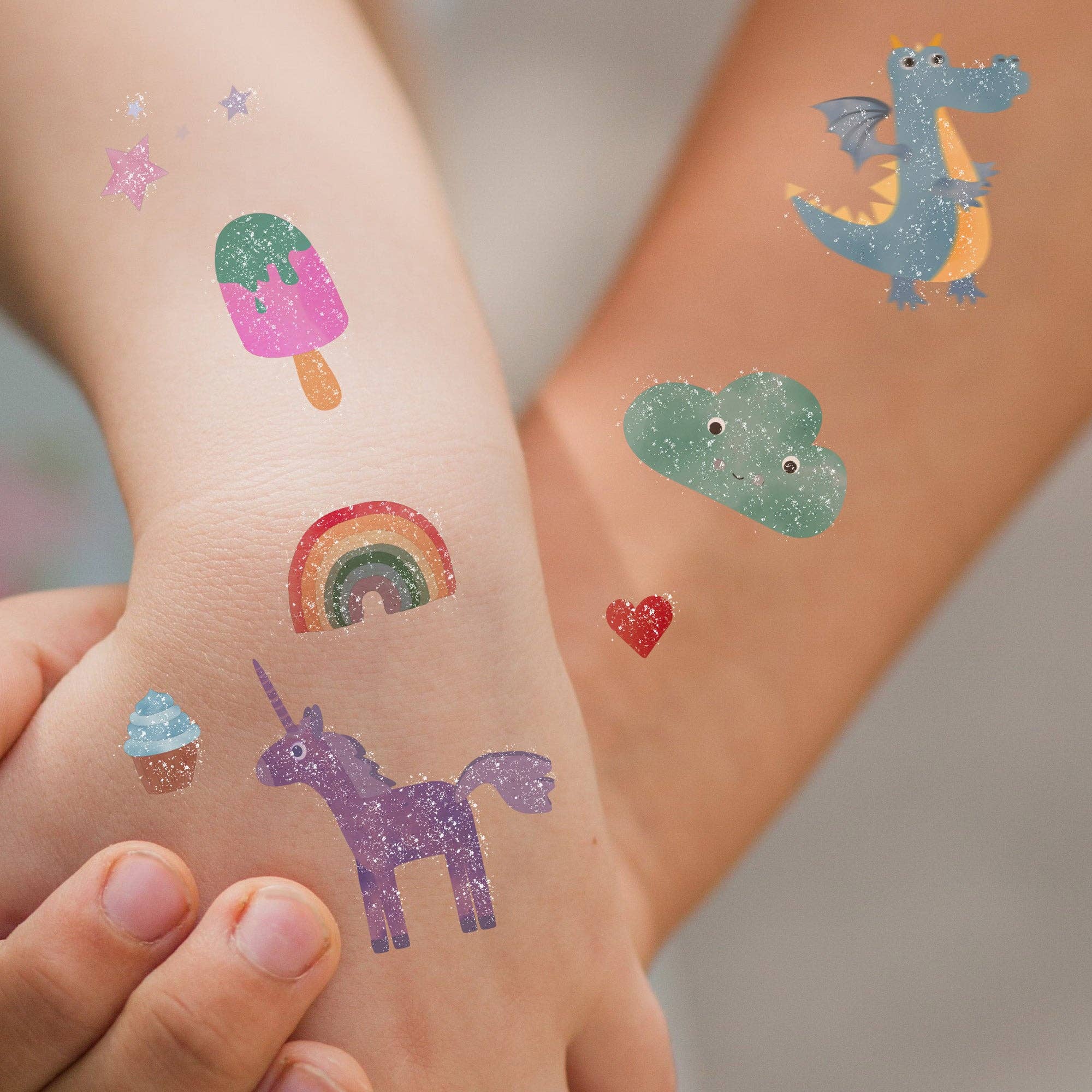 Tattoos - Glitzer "Wunderland"