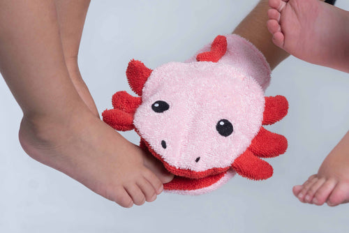 BIO Waschlappen Axolotl groß
