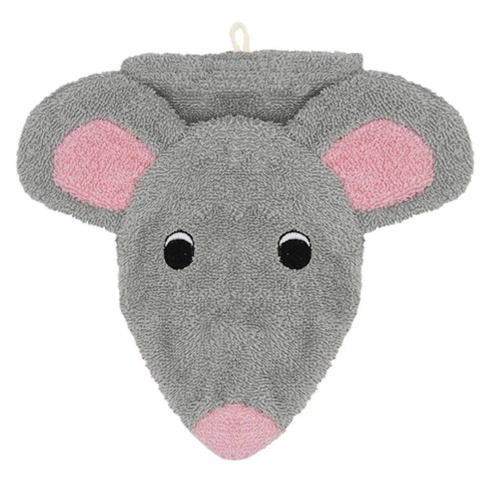 BIO Waschlappen Maus klein
