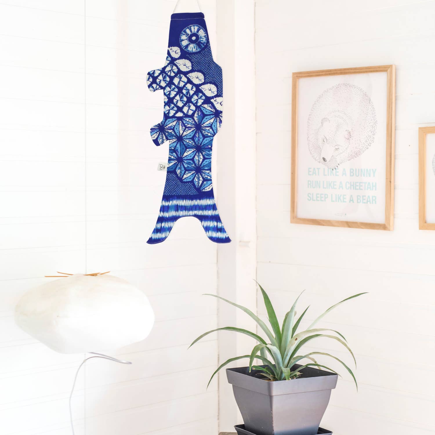 Koinobori Windhose Klein - Deep Shibori