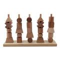 Montessori Steckspielzeug Natur