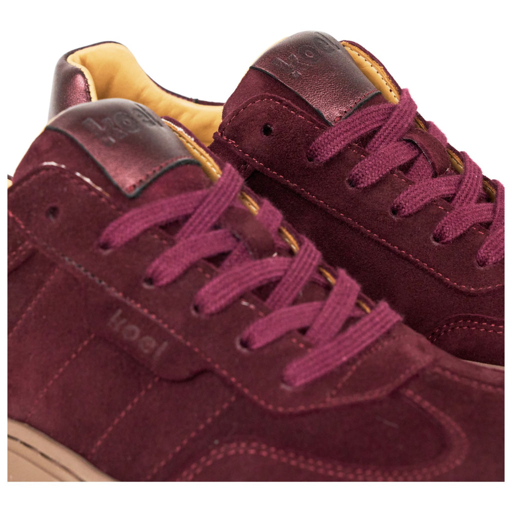 KOEL Helena Suede bordo