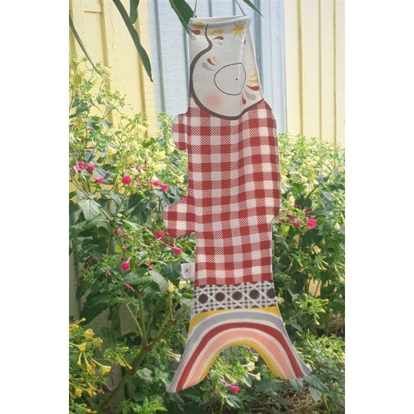 Koinobori Windhose Klein - Gingham