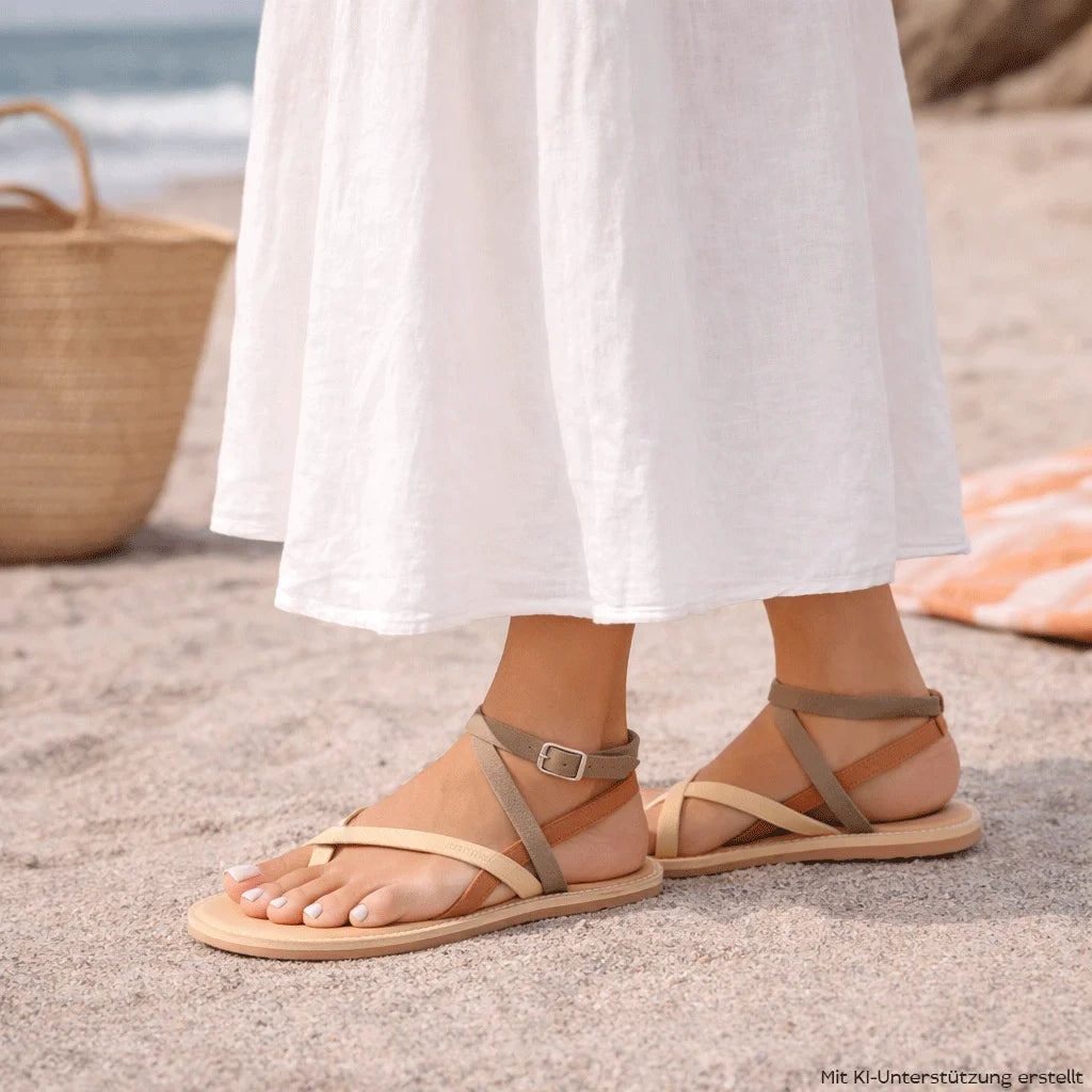 Sandale sonnenkussSTYLE taupe