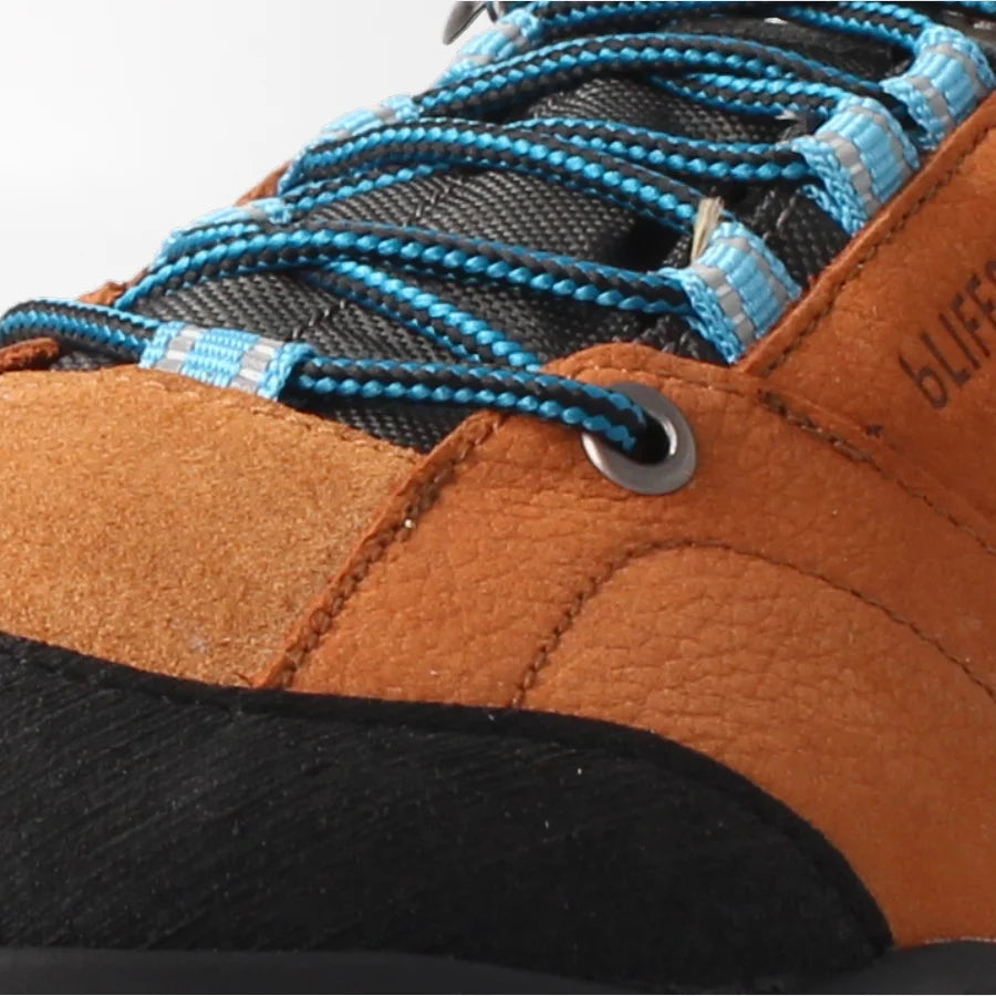 Wanderschuh trekkSTYLE TEX haselnuss/türkis